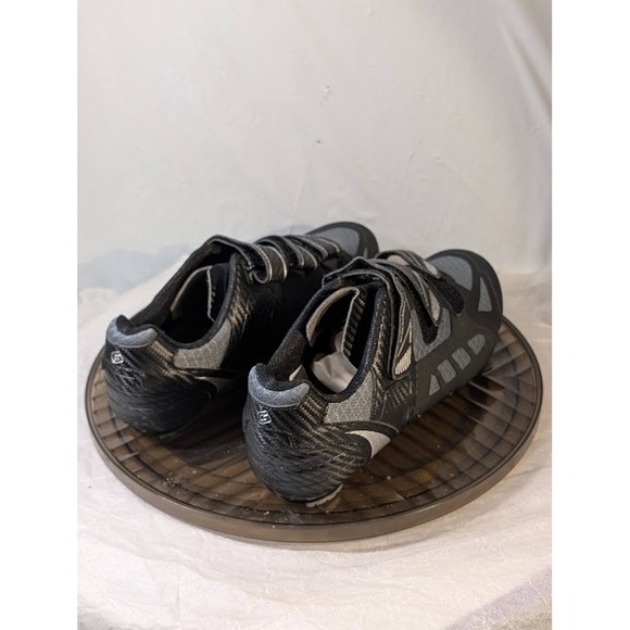 Gavin Cycling Shoes Black Grey Triple Strap Road Mountain Bike Mens Size 10 eu45 - Picture 6 of 11